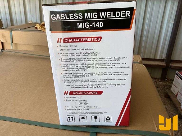 2025 LANDHERO MIG-140 MIG/TIG 140 AMP PORTABLE WELDER