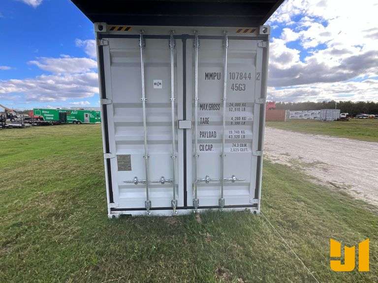 2025 TIMBER COMPONENT TREATMENT 40' HIGH CUBE CONTAINER SN: MMPU1078442