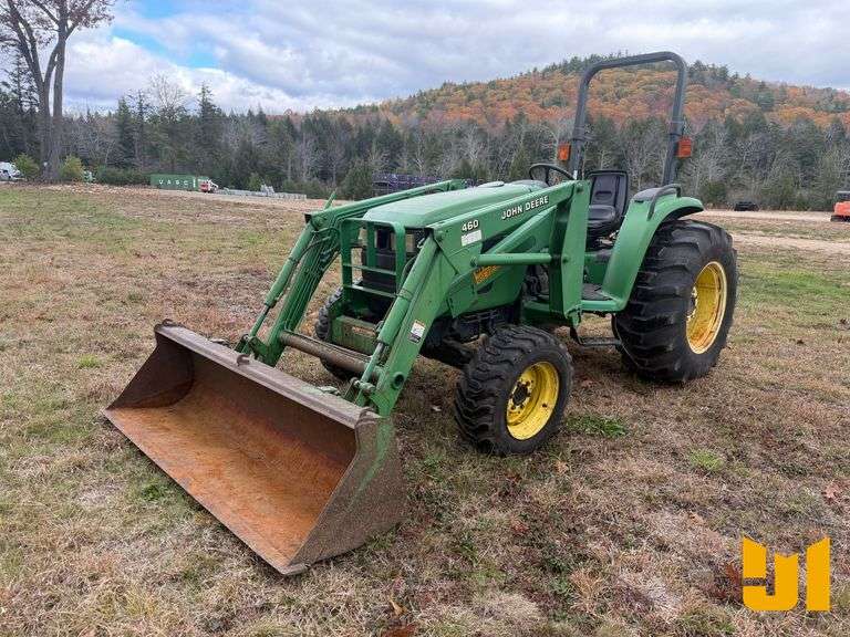 2001 JOHN DEERE 4600 4X4 TRACTOR W/ LOADER SN: LV4600H367634