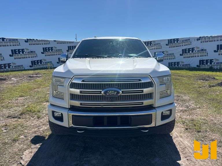 2017 FORD F-150 PLATINUM CREW CAB 4X4 PICKUP VIN: 1FTEW1EG7HFB05871