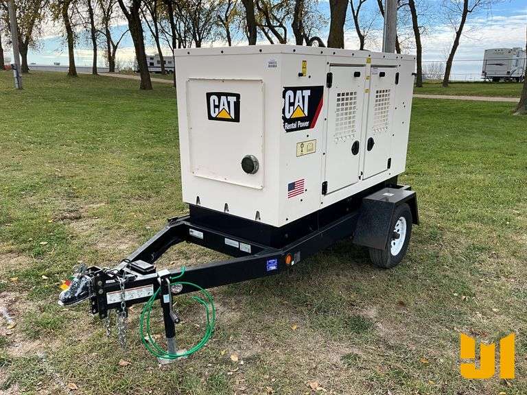 2019 CATERPILLAR XQ35 TRAILER MOUNTED GENERATOR SN: JK800328