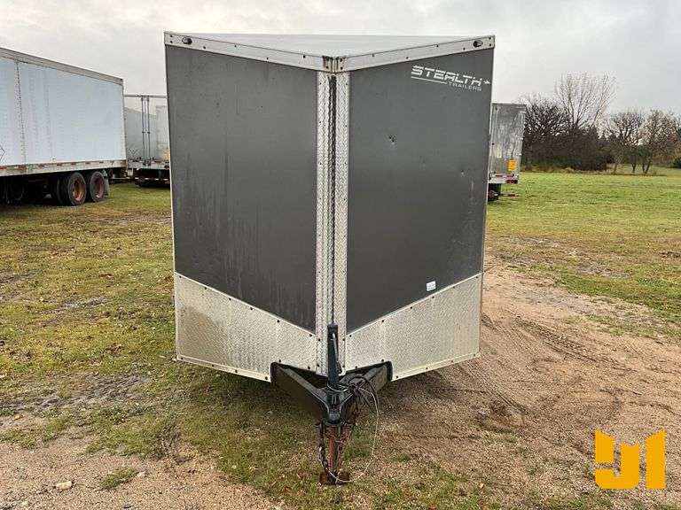2018 STEALTH ENTERPRISE LLC ENCLOSED TRAILER 7'X16' VIN: 52LBE162XJE063436