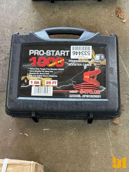 PROSTART BOOSTER CABLES HEAVY DUTY BOOSTER CABLES