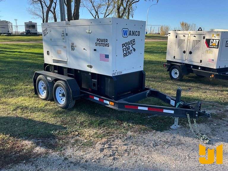 2018 WANCO GENERATORS WSP80 TRAILER MOUNTED GENERATOR SN: S303746