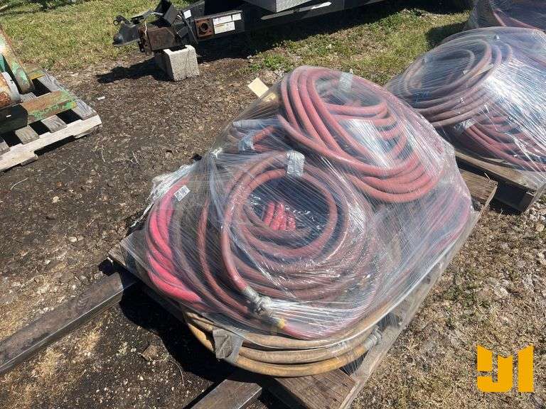 QTY OF (10) 3/4 IN. X 50 FT AIR HOSES