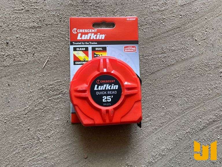 UNUSED LUFKIN 25’ TAPE MEASURE