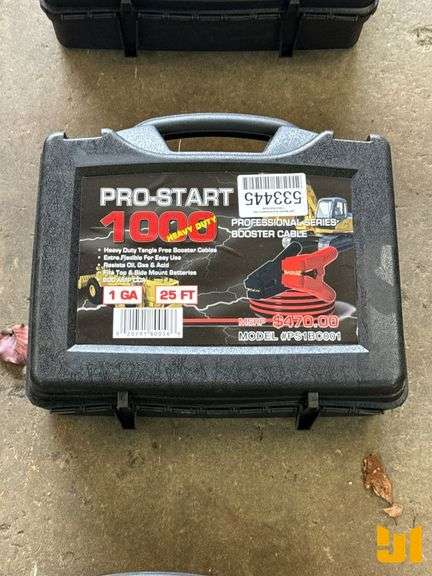 PROSTART BOOSTER CABLES HEAVY DUTY BOOSTER CABLES