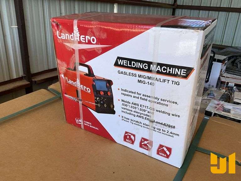 2025 LANDHERO MIG-140 MIG/TIG 140 AMP PORTABLE WELDER