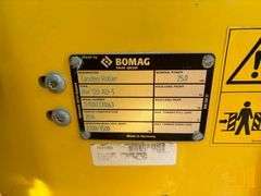 2016 BOMAG BW120 AD-5 TANDEM VIBRATORY ROLLER SN: 101880331063