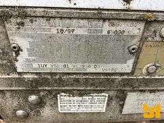 1998 UTILITY TRAILER MANUFACTURER VS2DC 48'X102" VAN TRAILER VIN: 1UYVS2481WC395603