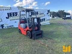 TOYOTA 4700 CUSHION TIRE FORKLIFT