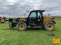 2019 CATERPILLAR TH408D 8800 LB TELESCOPIC FORKLIFT SN: TH900921