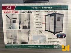 UNUSED 2025 KJ K1522 PORTABLE RESTROOM W/SHOWER