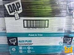 PALLET OF DAP CLEAR ALL PURPOSE ACRYLIC LATEX CAULK (