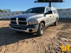 2004 DODGE RAM HD DOUBLE CAB 4X2 PICKUP VIN: 3D7KA28C74G283181