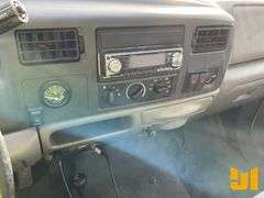 1999 FORD F-450 SINGLE AXLE REGULAR CAB 4X4 FLATBED TRUCK VIN: 1FDXF46F5XEA34055