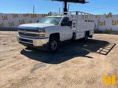 2018 CHEVROLET SILVERADO 3500HD DRW S/A UTILITY TRUCK VIN: 1GB3CYCG9JF218209