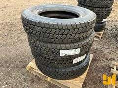 (4) 285/75R24.5 TIRES