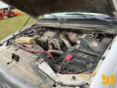 1999 FORD F-450 SINGLE AXLE REGULAR CAB 4X4 FLATBED TRUCK VIN: 1FDXF46F5XEA34055