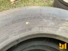 (4) 295/75R22.5 TIRES