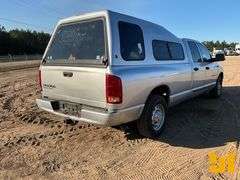 2004 DODGE RAM HD DOUBLE CAB 4X2 PICKUP VIN: 3D7KA28C74G283181