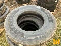 (4) 295/75R22.5 TIRES