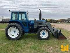 FORD 7910-4RM 4X4 TRACTOR W/ LOADER SN: BA06808