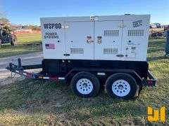 2018 WANCO GENERATORS WSP80 TRAILER MOUNTED GENERATOR SN: S303746