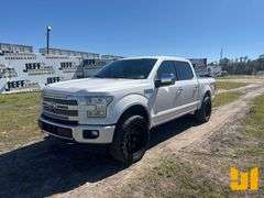 2017 FORD F-150 PLATINUM CREW CAB 4X4 PICKUP VIN: 1FTEW1EG7HFB05871
