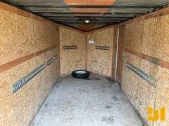 2018 STEALTH ENTERPRISE LLC ENCLOSED TRAILER 7'X16' VIN: 52LBE162XJE063436