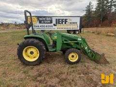2001 JOHN DEERE 4600 4X4 TRACTOR W/ LOADER SN: LV4600H367634