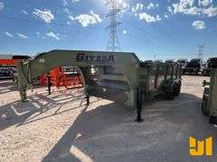 UNUSED 2025 GITESA TD7016LCCGNNG8B 16 FT T/A GOOSENECK STEEL DUMP TRAILER VIN: 3GHKK1628SA000003