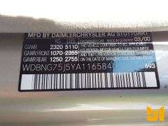 2000 MERCEDES-BENZ S-CLASS VIN: WDBNG75J5YA116584 2WD