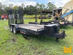 2015 LOAD TRAIL TAG A LONG EQUIPMENT TRAILER VIN: 4ZECH1826F1090982