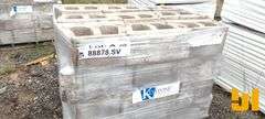 (36) DECORATIVE CONCRETE RETAINING WALL BLOCKS