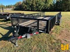 2024 TRIPLE CROWN TRAILERS, INC USD7X20TG UTILITY TRAILER 7'X20' VIN: 1XNBU2024R2032131