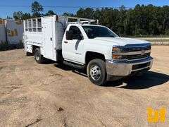 2018 CHEVROLET SILVERADO 3500HD DRW S/A UTILITY TRUCK VIN: 1GB3CYCG9JF218209