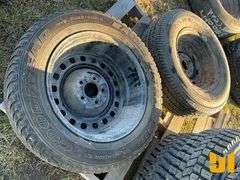 (2) 245/75R17 TIRES ON WHEELS, (3) 225/75R17 TIRES, 225/70R15 TIRE
