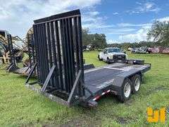 2015 LOAD TRAIL TAG A LONG EQUIPMENT TRAILER VIN: 4ZECH1826F1090982