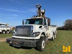 2014 INTERNATIONAL 7400 T/A DIGGER DERRICK TRUCK TEREX COMMANDER C4050 VIN: 1HTWGAZR7EH096377