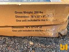 LANDHONOR MS-1010 STEEL CARPORT W/ ENCLOSED SIDEWALLS