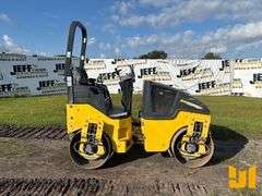 2016 BOMAG BW120 AD-5 TANDEM VIBRATORY ROLLER SN: 101880331063