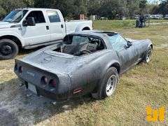 1981 CHEVROLET CORVETTE VIN: 1G1AY8761BS413504