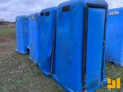 QTY (4) PORTABLE REST ROOMS, SOME NEED REPAIR