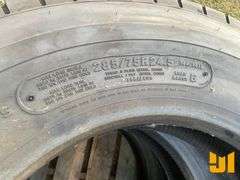 (4) 285/75R24.5 TIRES