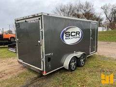 2018 STEALTH ENTERPRISE LLC ENCLOSED TRAILER 7'X16' VIN: 52LBE162XJE063436