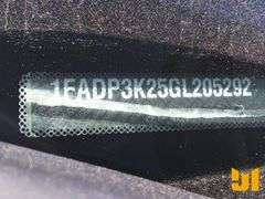 2016 FORD FOCUS VIN: 1FADP3K25GL205292 FWD