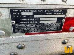 2016 UTILITY TRAILER MANUFACTURER VS2DX 53'X102" VAN TRAILER VIN: 1UYVS2536GP607733