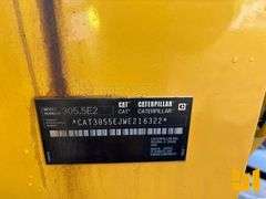 2021 CATERPILLAR 305.5E2 MINI EXCAVATOR SN: AT03055EJWE216322