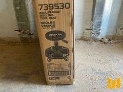 UNUSED WORKIN 300 LB ADJUSTABLE ROLLING TOOL SEAT